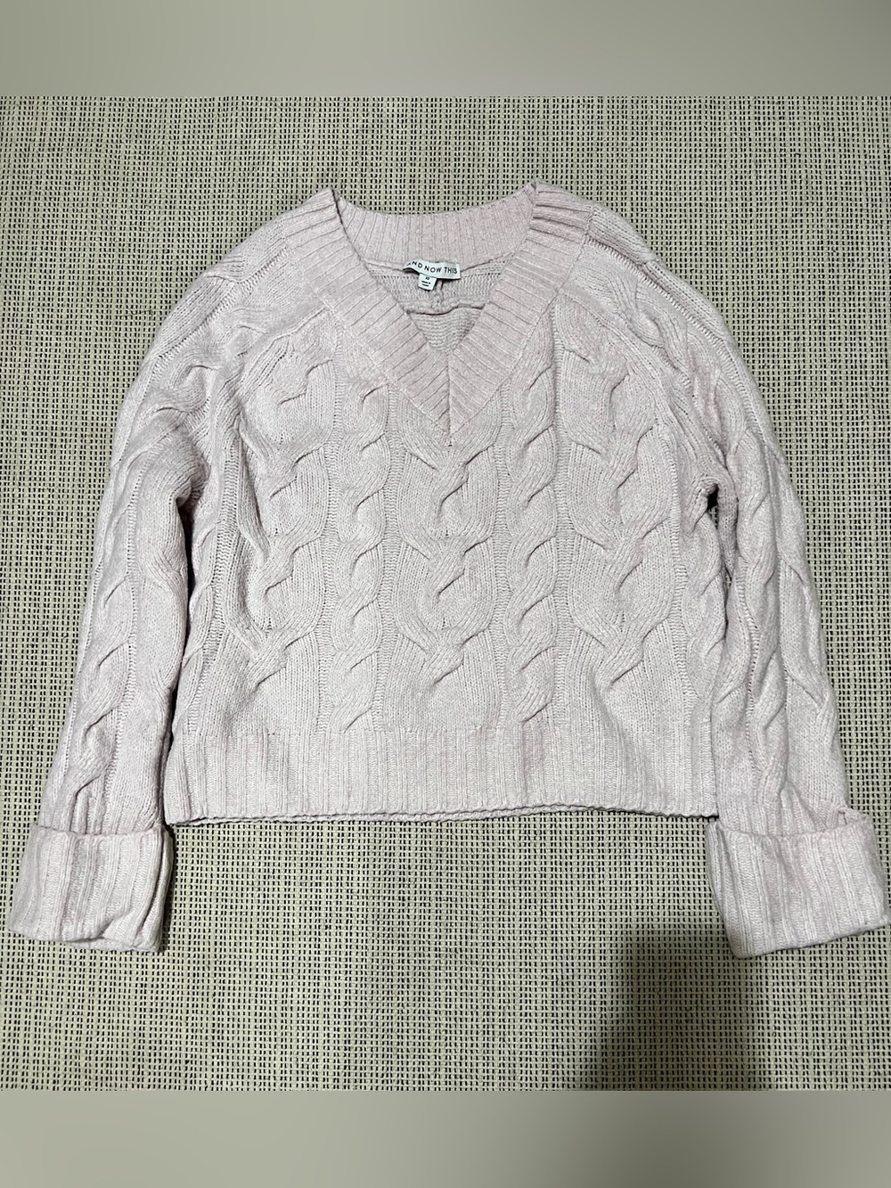 Pink oversized sweater